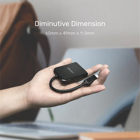 4K USB-C 轉雙 HDMI 轉接器 (MST 多螢幕獨立擴展)