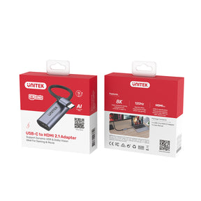 8K USB-C 轉 HDMI 轉接器 (HDCP 2.3)