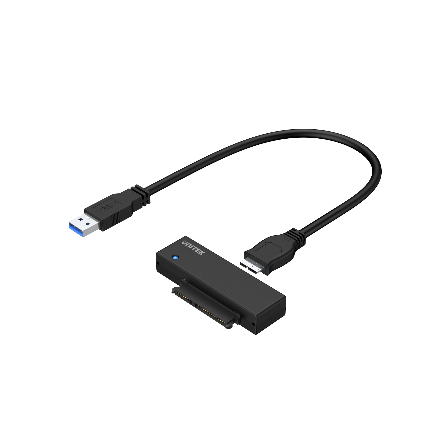 USB 3.0 to SATA III Adapter (With 12V2A Power Adapter)