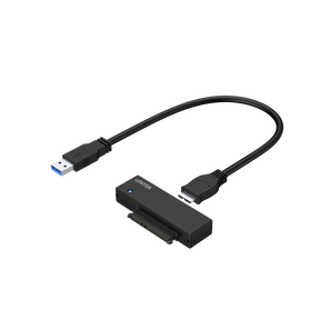 USB 3.0 轉 SATA III 轉接器 (附12V2A電源轉換器)
