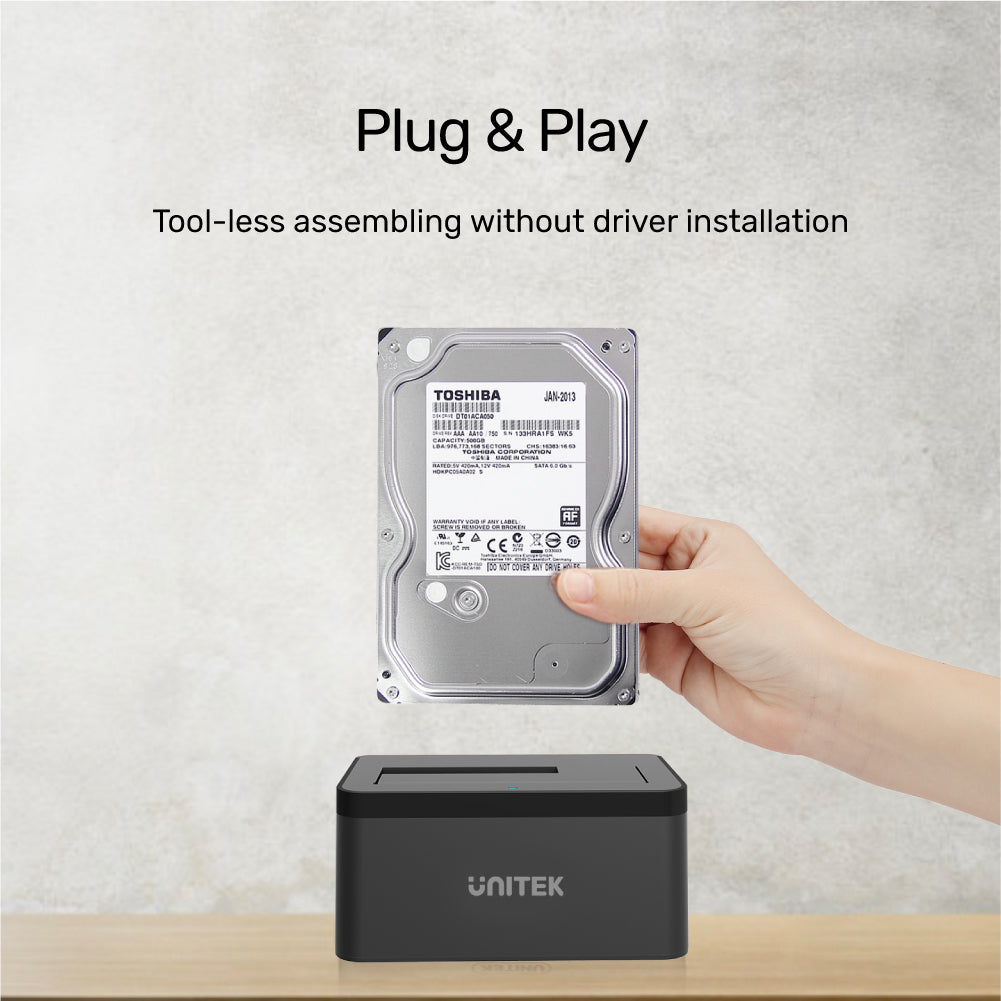 USB3.0 to SATA6G Docking Station