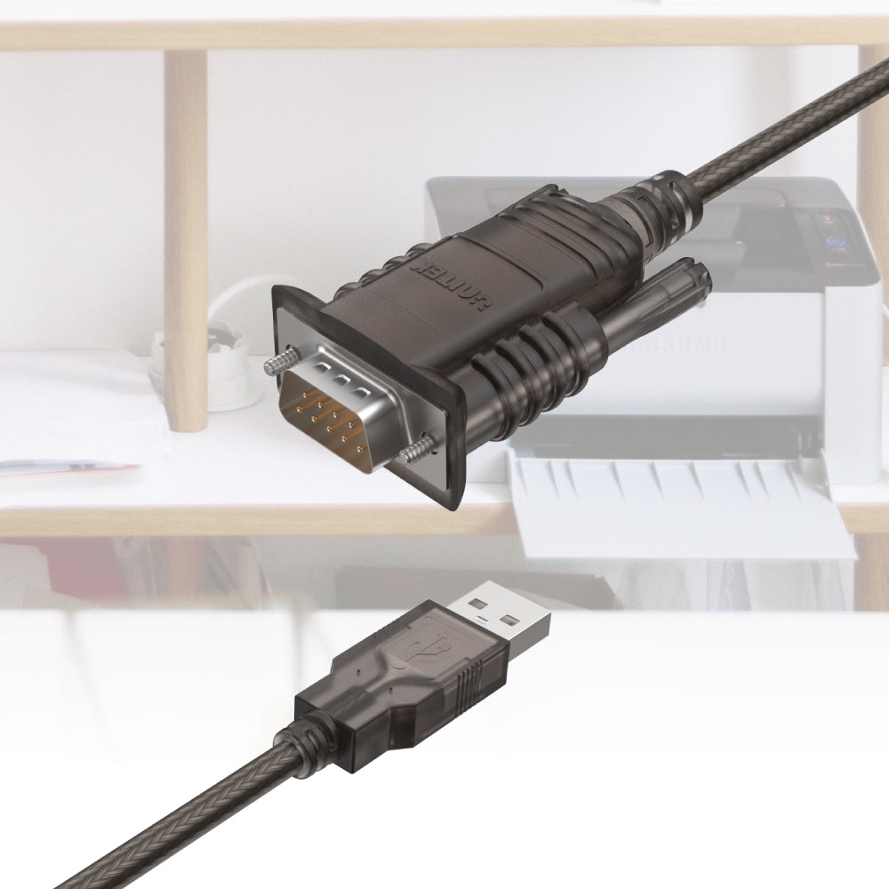 USB 2.0 to Serial RS232 Cable