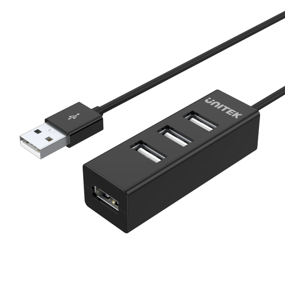 4 Ports USB 2.0 Hub (80cm Cable)