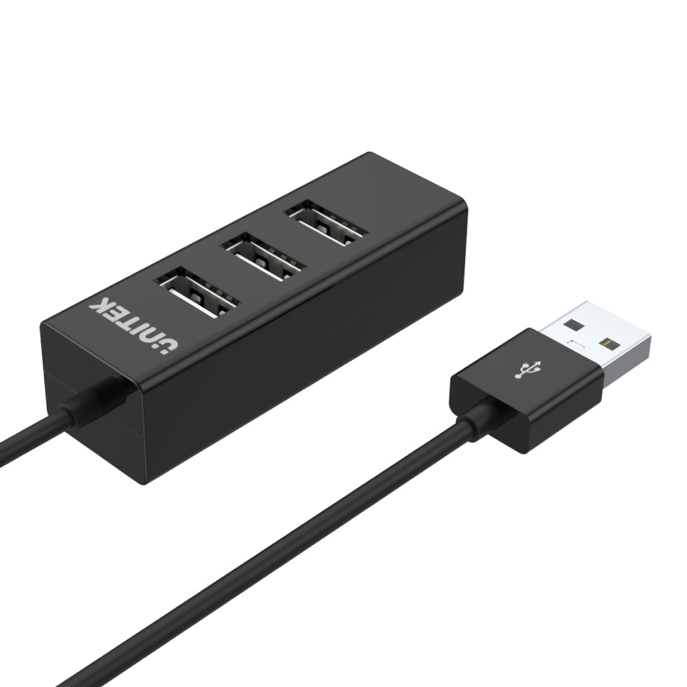 4 Ports USB 2.0 Hub (80cm Cable)