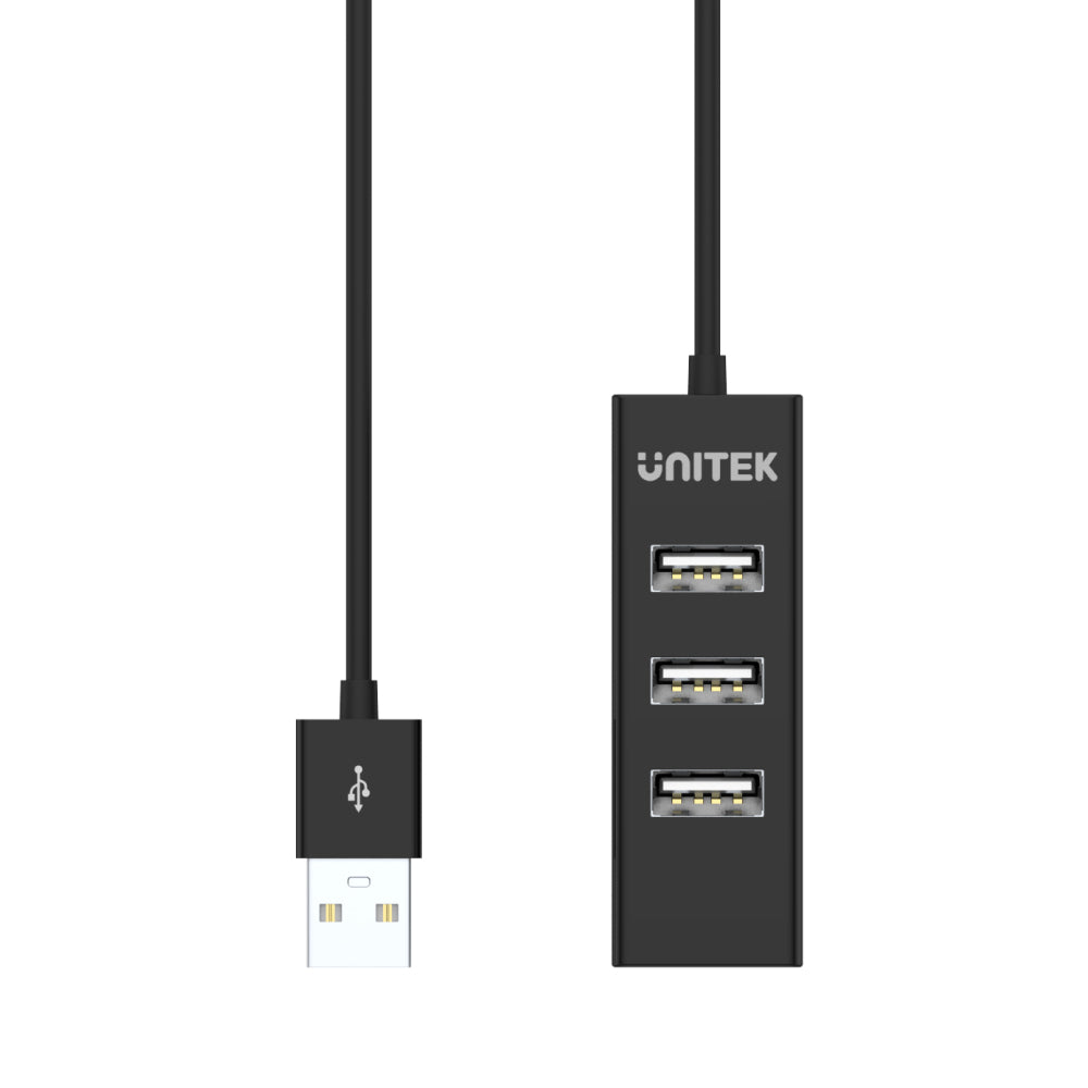 4接口 USB Hub (80cm長配線)