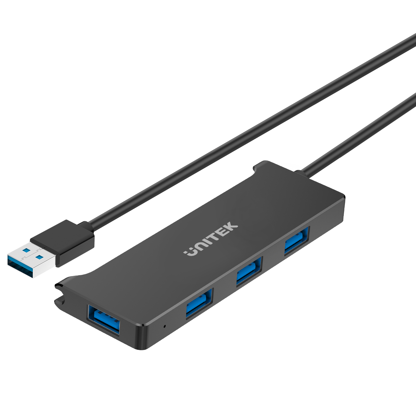 4接口 USB Hub (三種長度配線選擇，帶外接電源口)