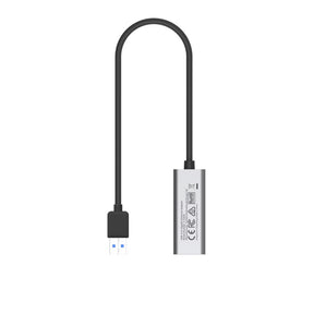 USB-A 轉千兆位乙太網轉接器