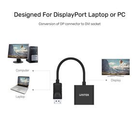 DisplayPort 轉 DVI 轉接器