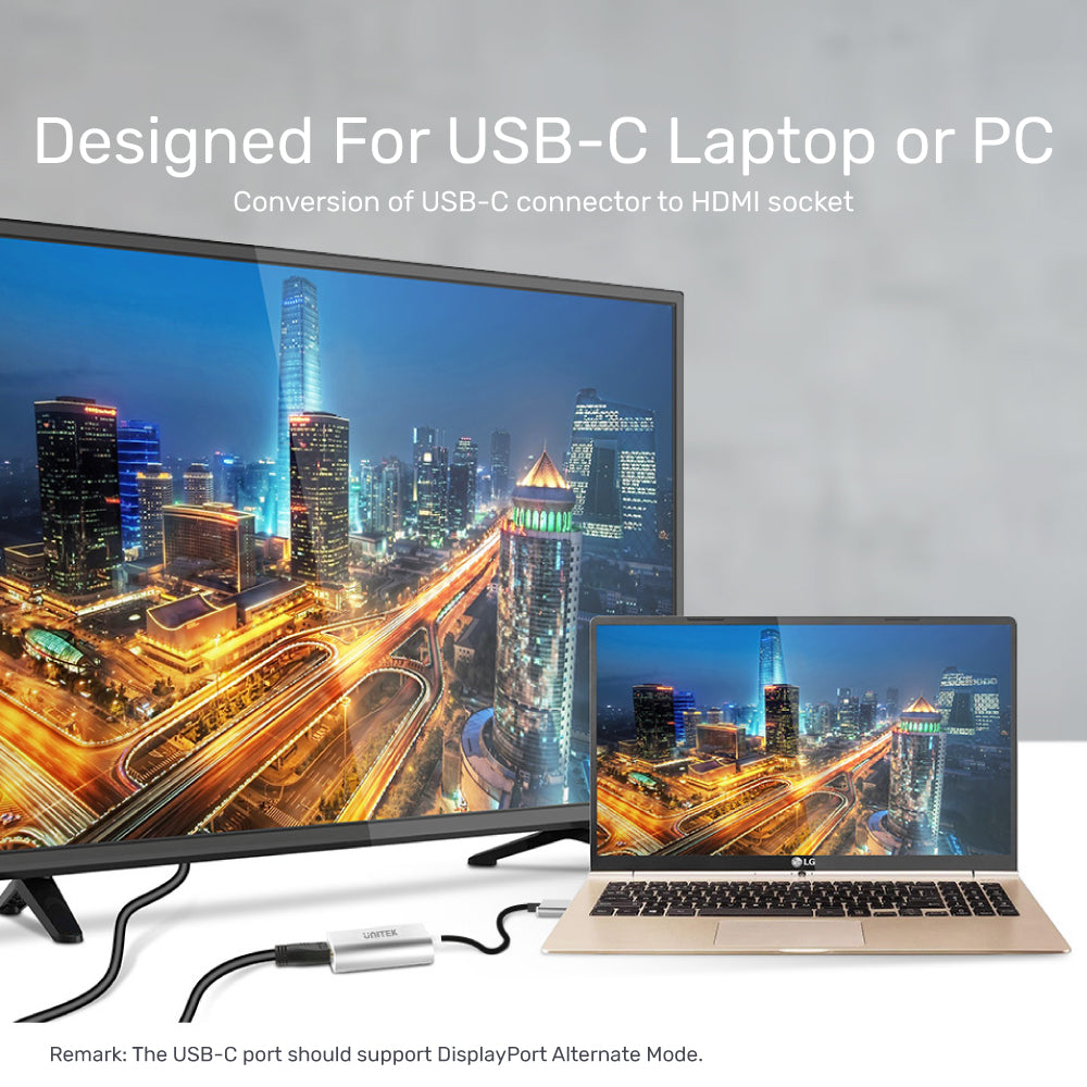 4K 60Hz USB-C to HDMI Adapter