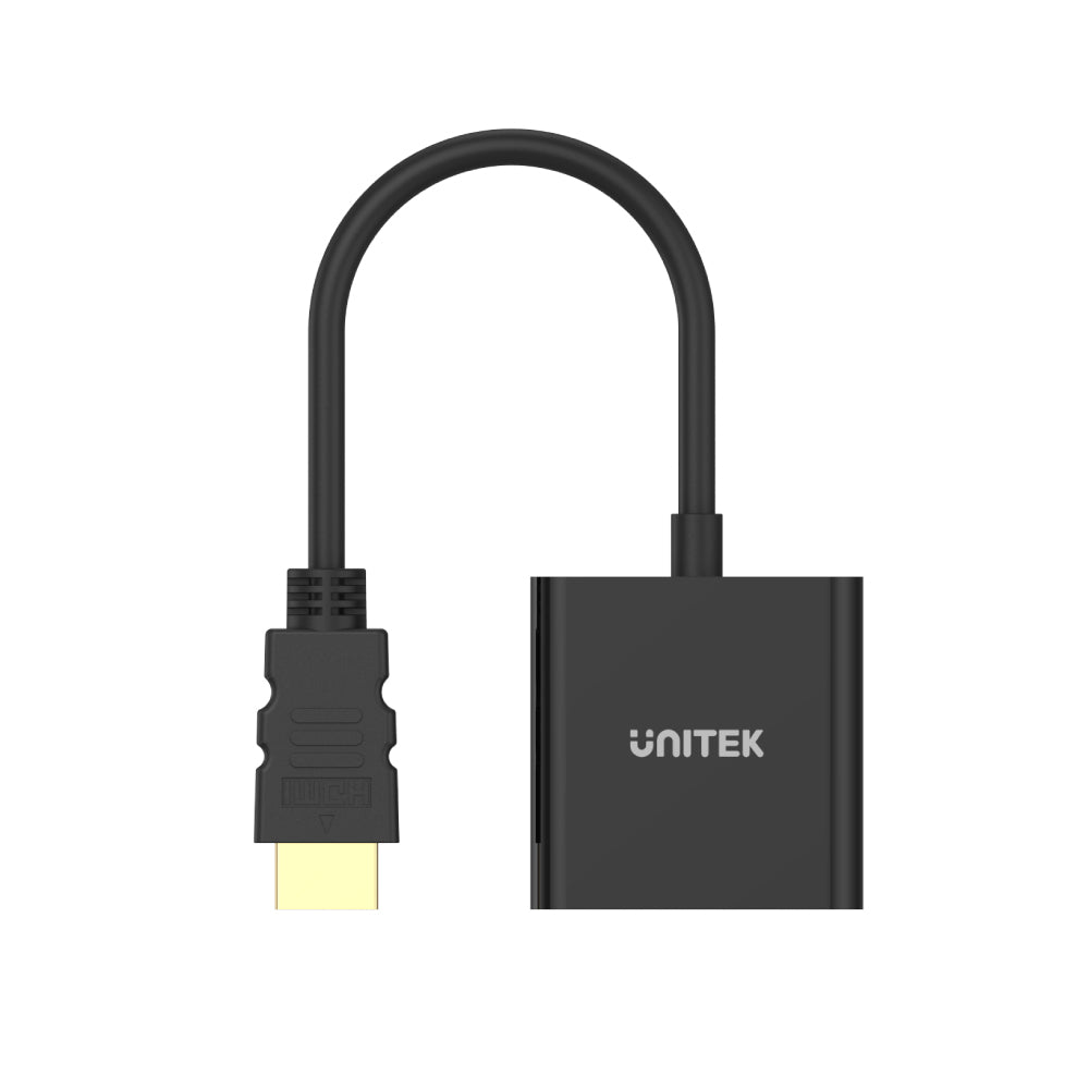 HDMI to VGA Adapter with 3.5mm for Stereo Audio