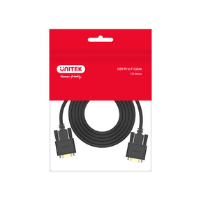 DB9 9 Pin 直通 Serial RS232 串口延長線