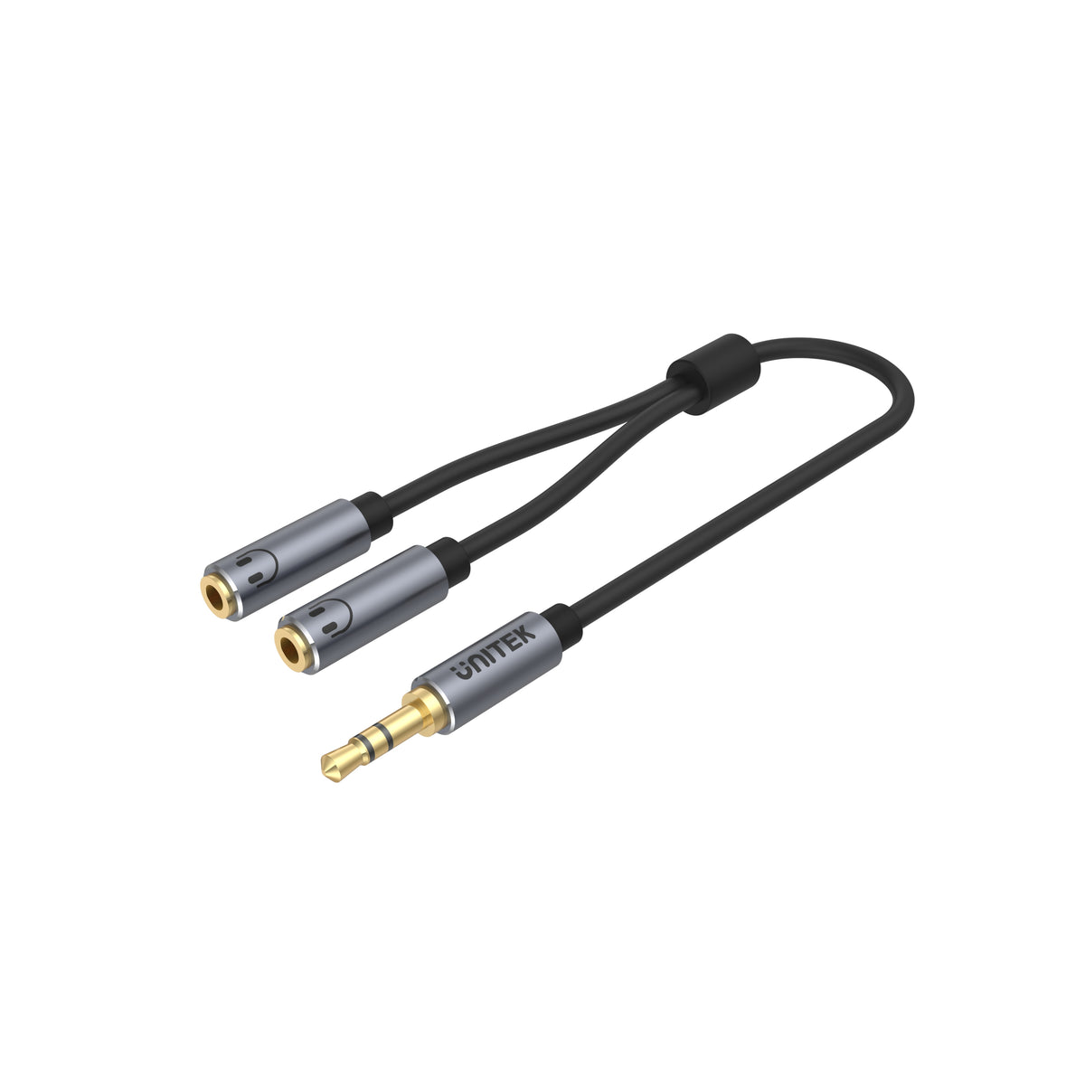 Headphone Splitter For Dual Headphone (3.5mm Plug to Dual 3.5mm Jack) Stereo Audio Cable