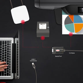 USB-C 轉串行接口轉接器
